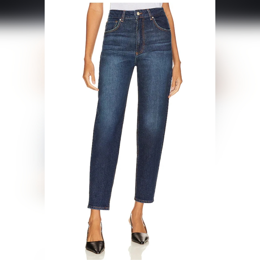 Anine Bing Clyde Jean Mare Blue 24 NWOT